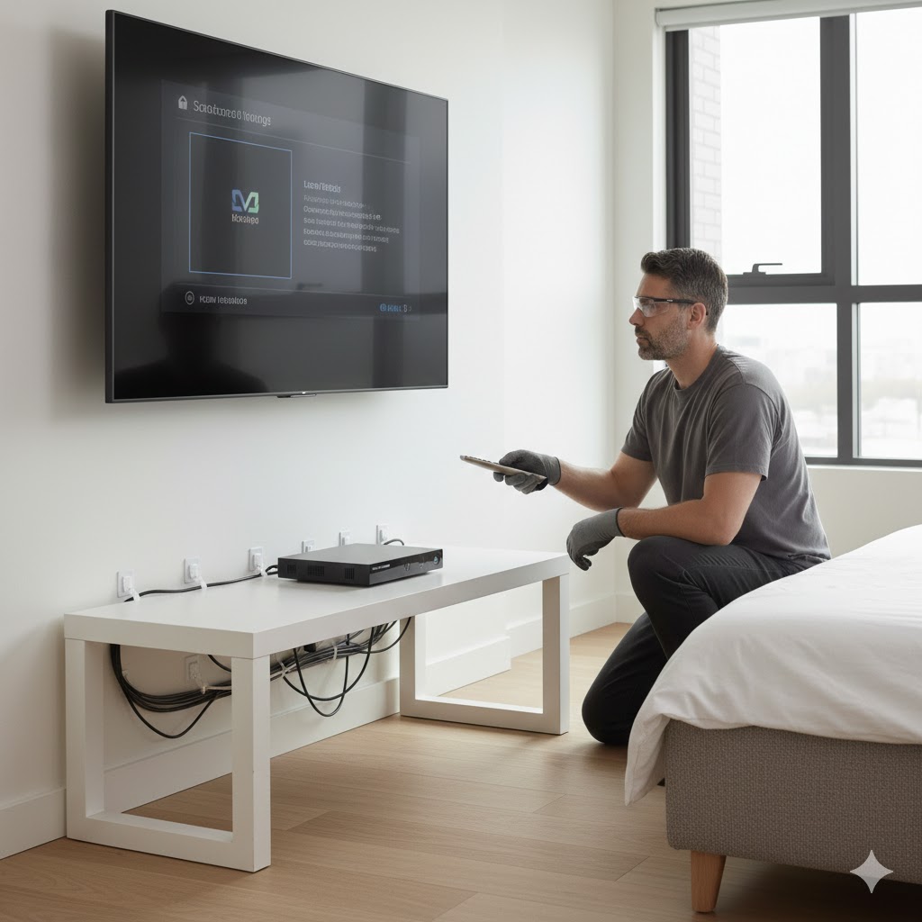 Set-top box installation