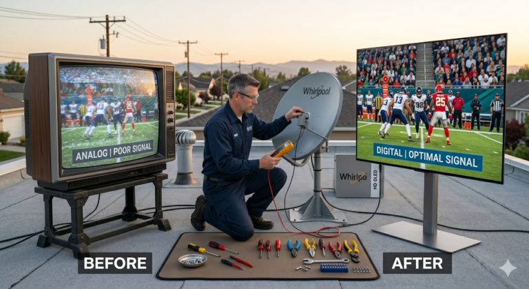 Expert Satellite Dish Alignment Services – Clear Signal Every Time